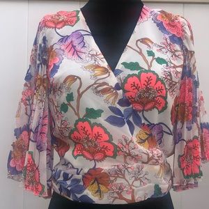 Express floral top